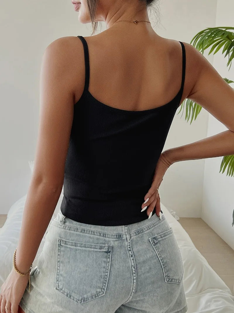 Women's Cropped Tops Spring and Summer Corset