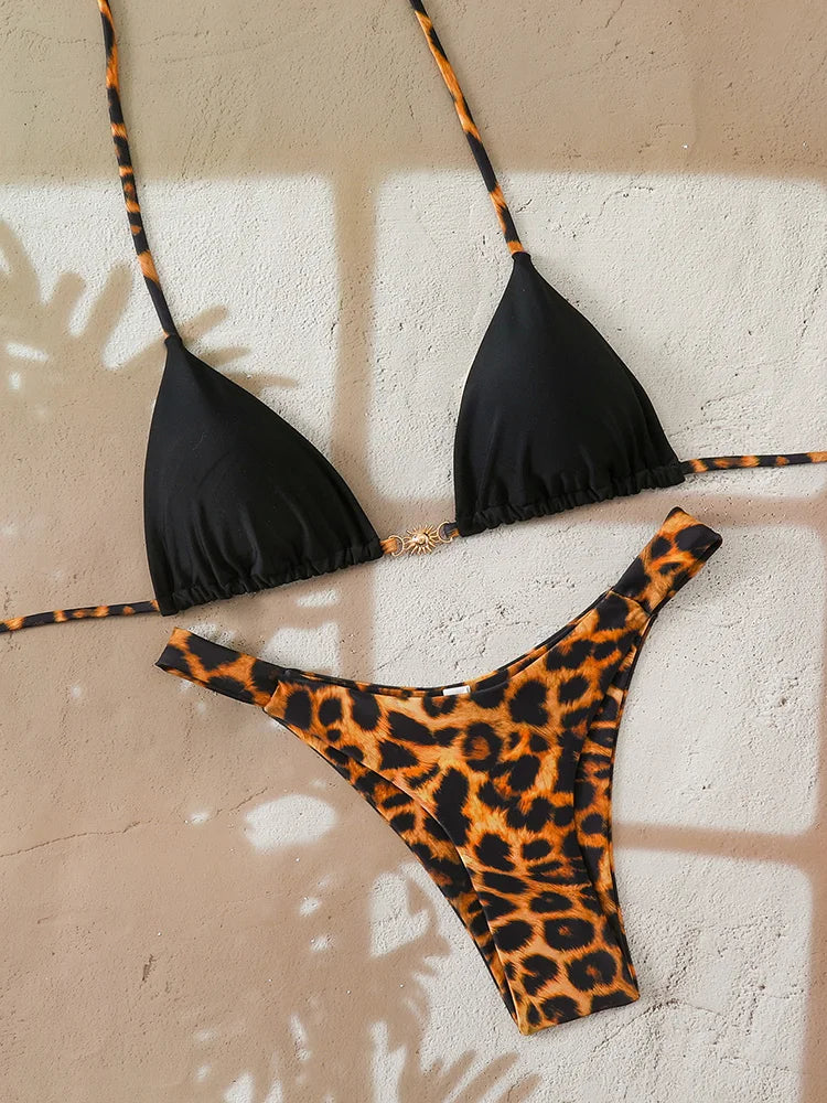 Sexy Leopard Bikini