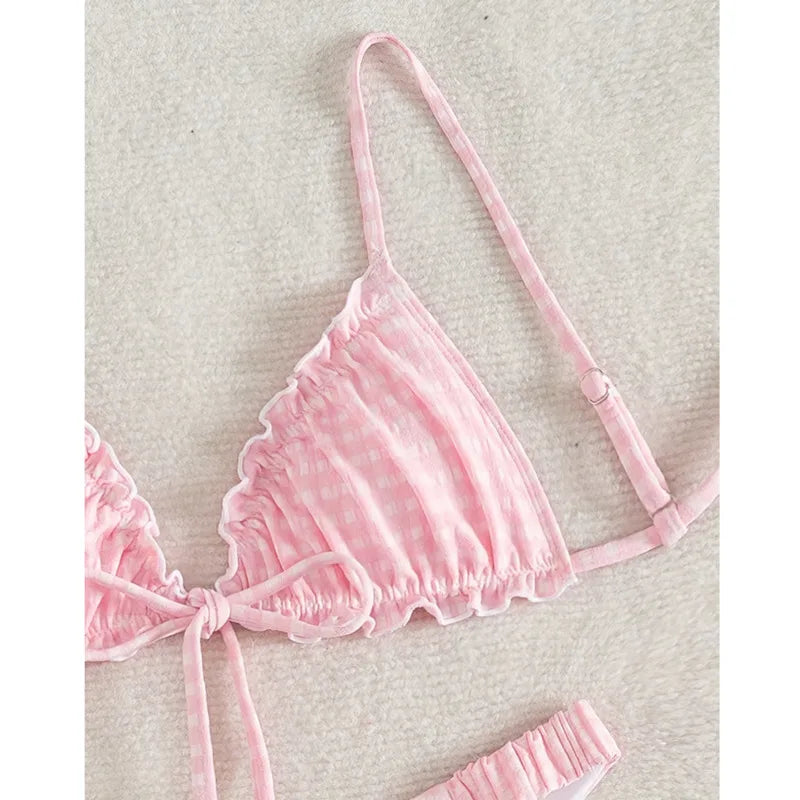 Summer Sexy Bikinis 2026 Women's Swimwear Female Swimsuit For Swim Wear Bathing Suits Brazilian Bikini Set Beachwear Pool Bather