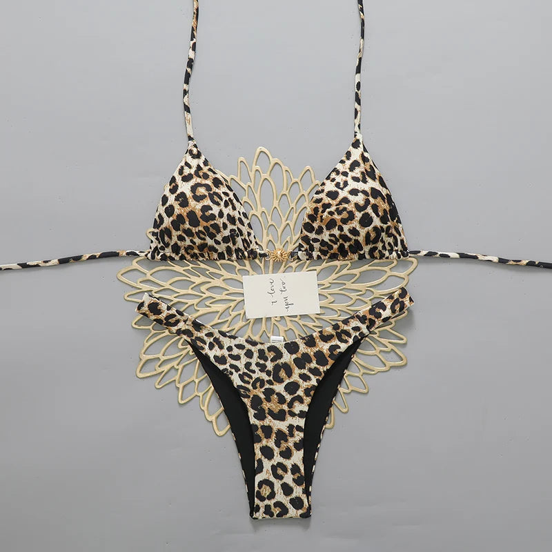 Sexy Leopard Bikini