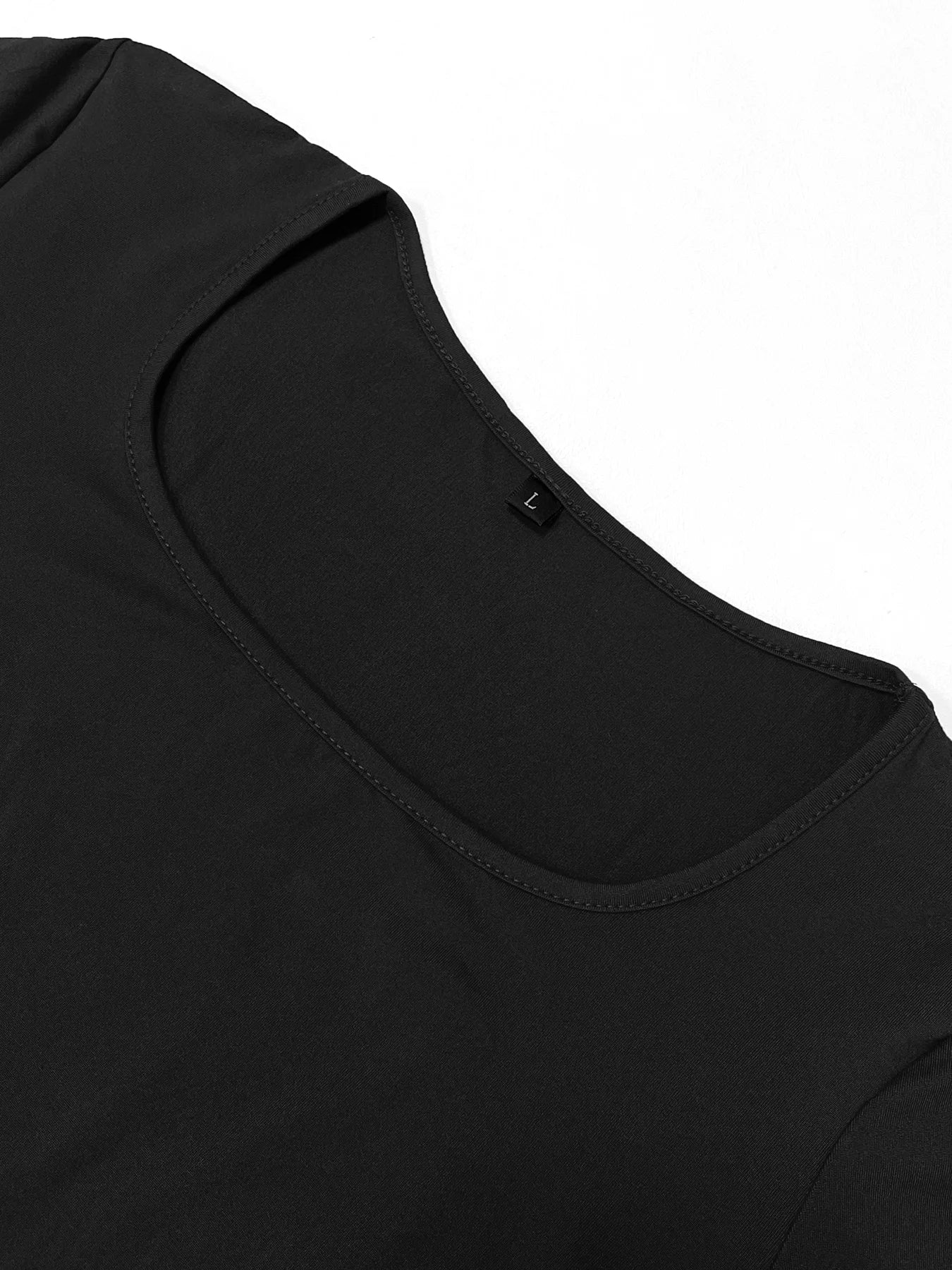 Women's Solid Long Sleeve Bodycon Dress, Chic Basic Minimalist