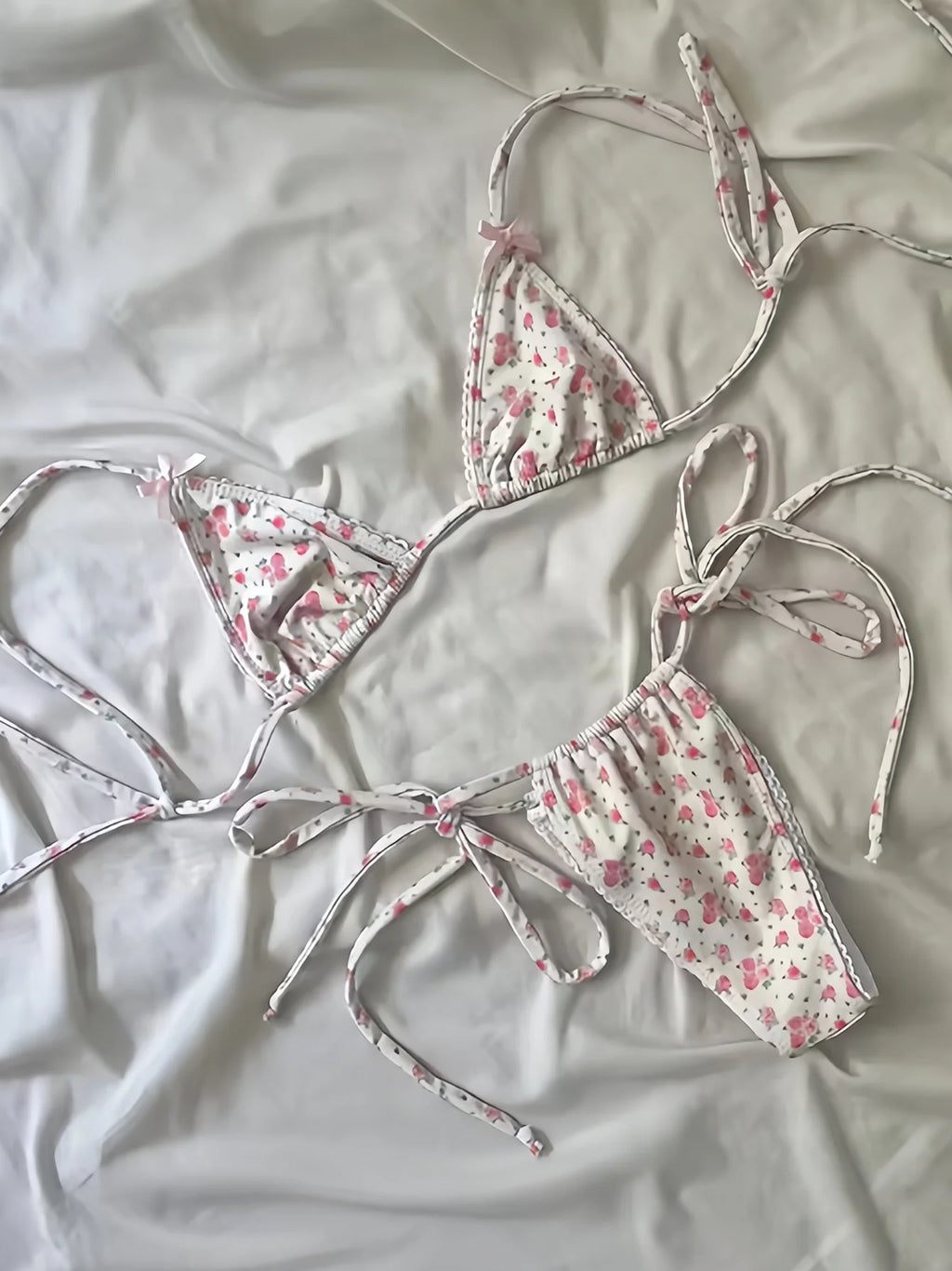 Micro Bikini Push Up Women Swimsuits 2025 Sexy Female Swimwear Brazilian Bikini Set Thong Biquini Swim Suits Print Beachwear