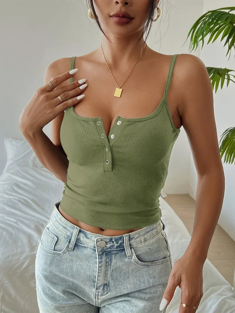Women's Cropped Tops Spring and Summer Corset