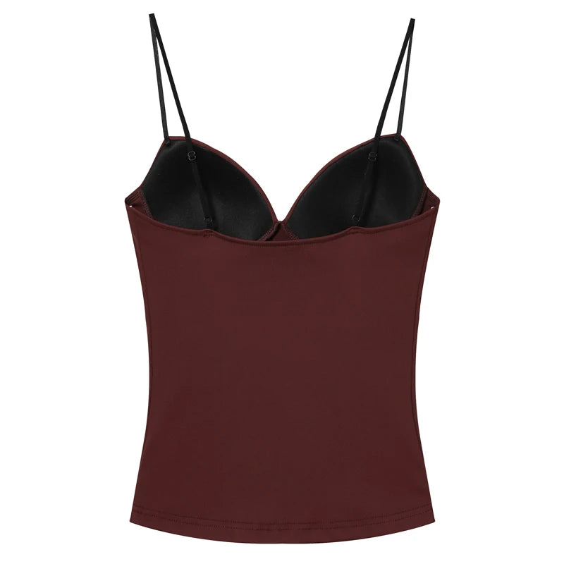 Corset Ladies Halter Tops For Woman Elegant
