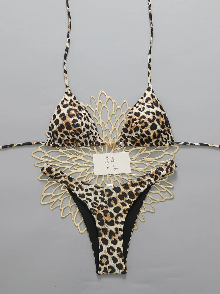 Sexy Leopard Bikini