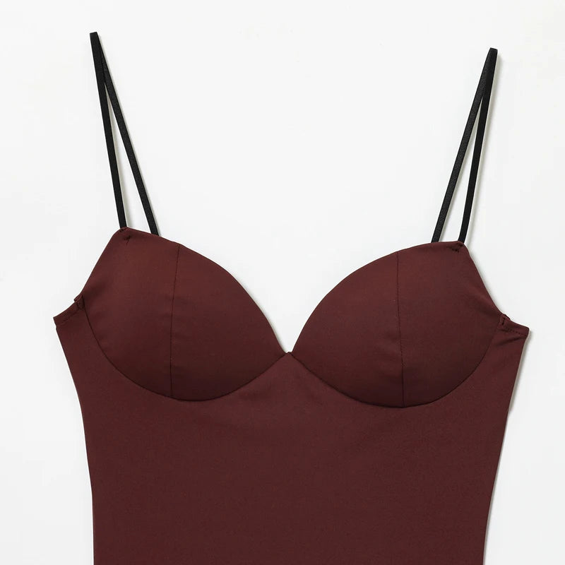 Corset Ladies Halter Tops For Woman Elegant