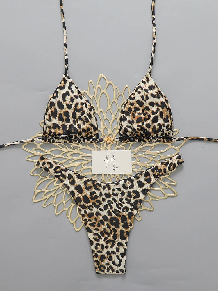 Sexy Leopard Bikini